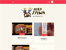 Tablet Screenshot of nerdspawn.com
